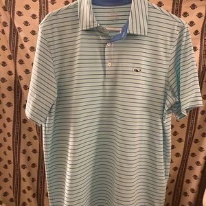 Striped Vineyard Vines Polo